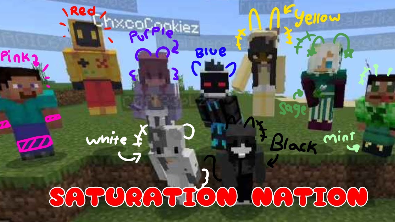 Saturation nation SMP [EP 1.] - YouTube