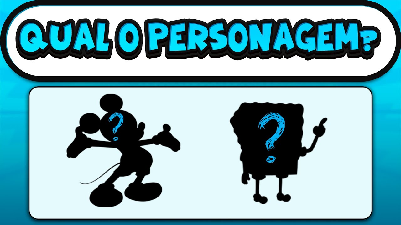 QUIZ - ADVINHE PELA SOMBRA #2 | ADVINHE O PERSONAGEM | CANAL SÓ QUIZ