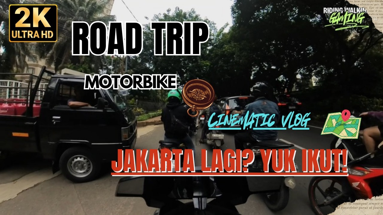 Suasana Macet Di Sudut Kota Jakarta