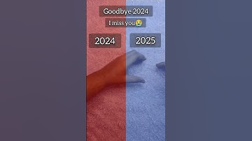 Goodbye 2024, Welcome 2025 💔