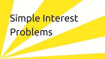Problems on Simple Interest | Tutorials | CA CPT | CS & CMA Foundation | Class 11 | Class 12