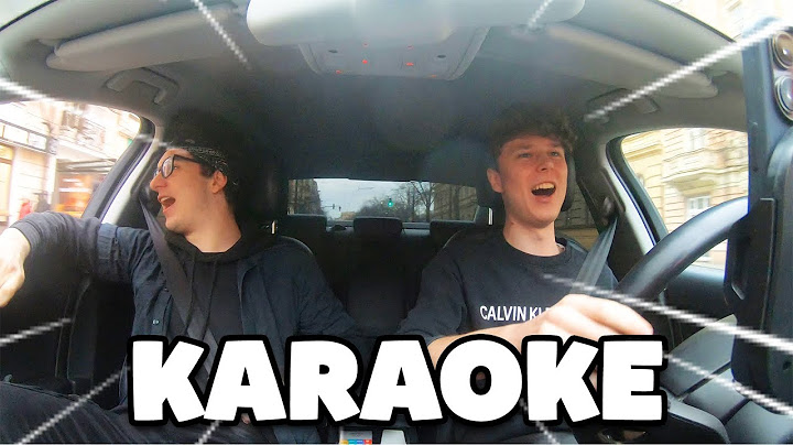 KARAOKE V AUTĚ s Dejzrem
