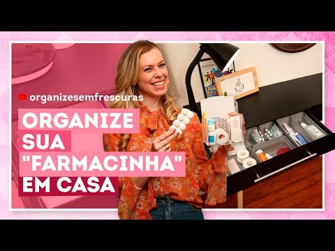 Vídeo: 3 maneiras de organizar seus medicamentos