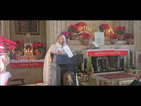 عظة تهنئة العذراء مريم أم الله اليوم الأول بعد عيد التجسد للأب فادي المير كنيسة مار يوسف غوسطا ٢٠٢٣