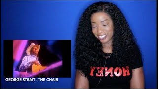 George Strait - The Chair (1985) *DayOne Reacts*
