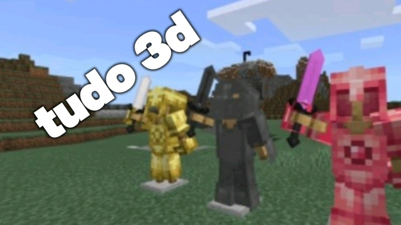 melhor mod/addon de itens 3d e muito mais para minecraft pe 1.18/1.19 ...