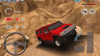 New Offroad Games 2025 - Offroad Drive Dessert Red Hummer Driving - Car Game Android Gameplay screenshot 5