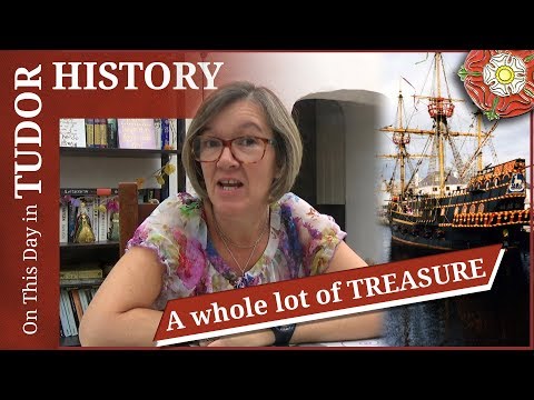 September 26 - Sir Francis Drake, the Golden Hind and a whole lot of treasure