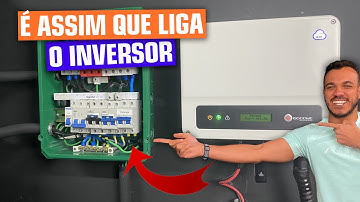 Como ligar o INVERSOR SOLAR na REDE ELÉTRICA da concessionária de energia