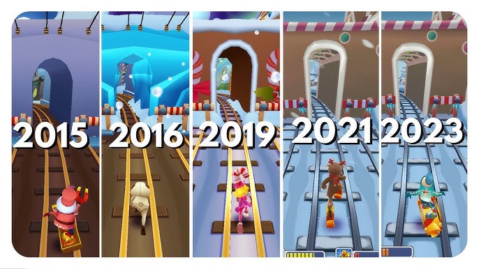 Dragos Cosmin on X: 👉  🎂 Subway Surfers Copenhagen  2017:  📯 Subway Surfers Copenhagen 2021:   🎁 Subway Surfers Birthday Special:    / X