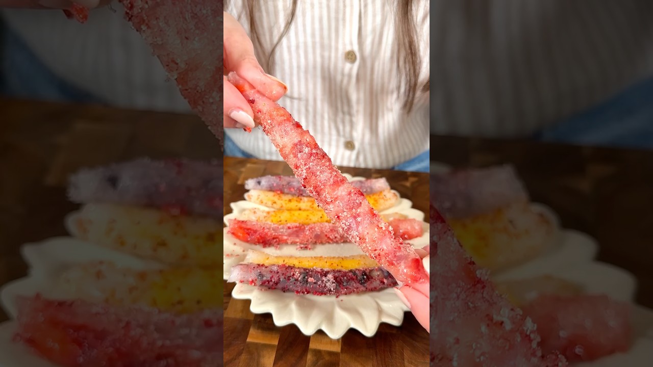 The Viral Rice Paper Candy Straws 🍭