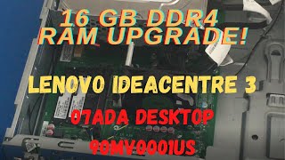 16GB Ram Upgrade Lenovo IdeaCentre 3 07ADA TEAMGROUP Elite DDR4  PC4-21300 CL19 TED416G2666C19DC-S01