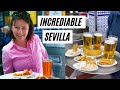 What should you not miss in SEVILLE? Vintage + Tapas Bars + History | Travel Vlog 2021