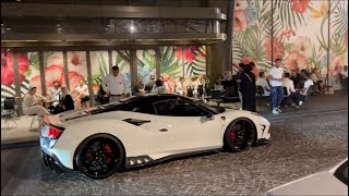 Ferrari F8 tributo in Istanbul istinye Park