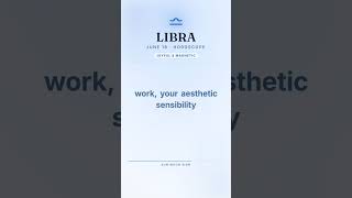 Libra Horoscope Today — June 18 ♎ | Sun Moon Sign #Shorts