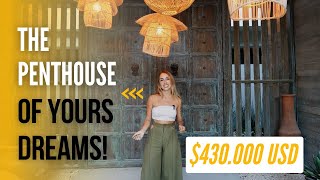 Exploring a 2 Bedroom Penthouse Loft In Holistika, Tulum