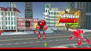 Spider Robot Car Game – Robot Transforming Games: Android Games screenshot 3