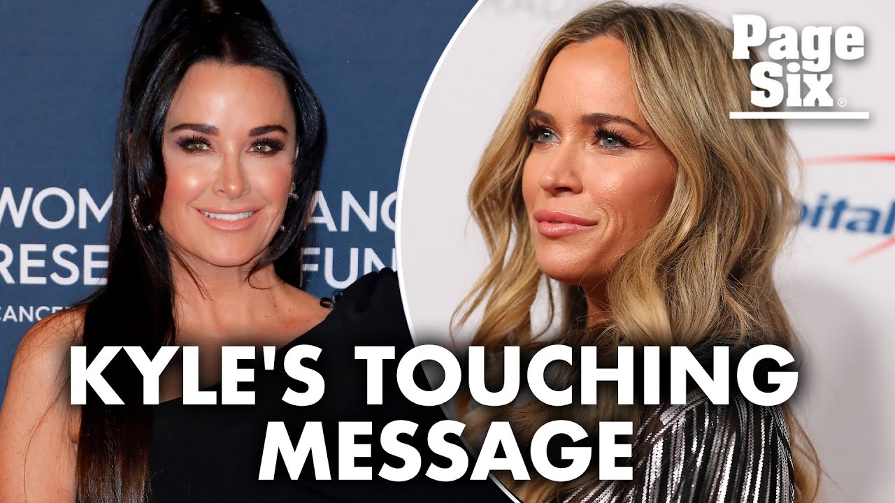 Kyle Richards posts message to Teddi Mellencamp after ‘RHOBH’ exit