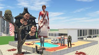 Kamla kill Franklin Head in Horror House Police Station | Funny Gameplay Indian Bikes Driving 3d 🤣🤣 screenshot 5