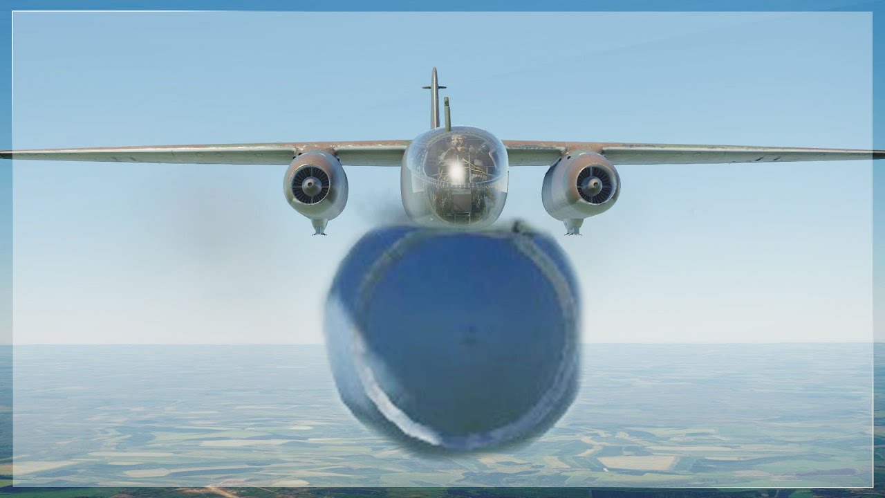 What German Bombs Really Sound Like (War Thunder Arado Jet Bombing Gameplay)