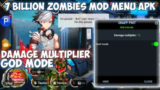 7 Billion Zombies Version 1.3.24 Mod Menu Apk - Damage Multiplier & God Mode screenshot 3
