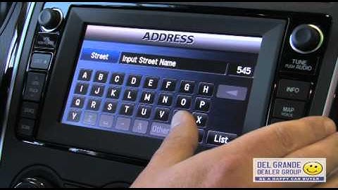 How To Use 2011 Mazda CX-9 Navigation System