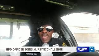 Houston PD officer joins #LipSyncChallenge