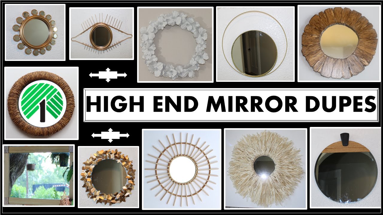 HIGH END MIRROR DUPES Pottery Barn Crate Barrel West Elm High end mirror dupes pottery barn crate barrel west elm