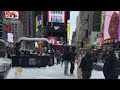 緊急事態宣言の出た大雪のニューヨークから中継