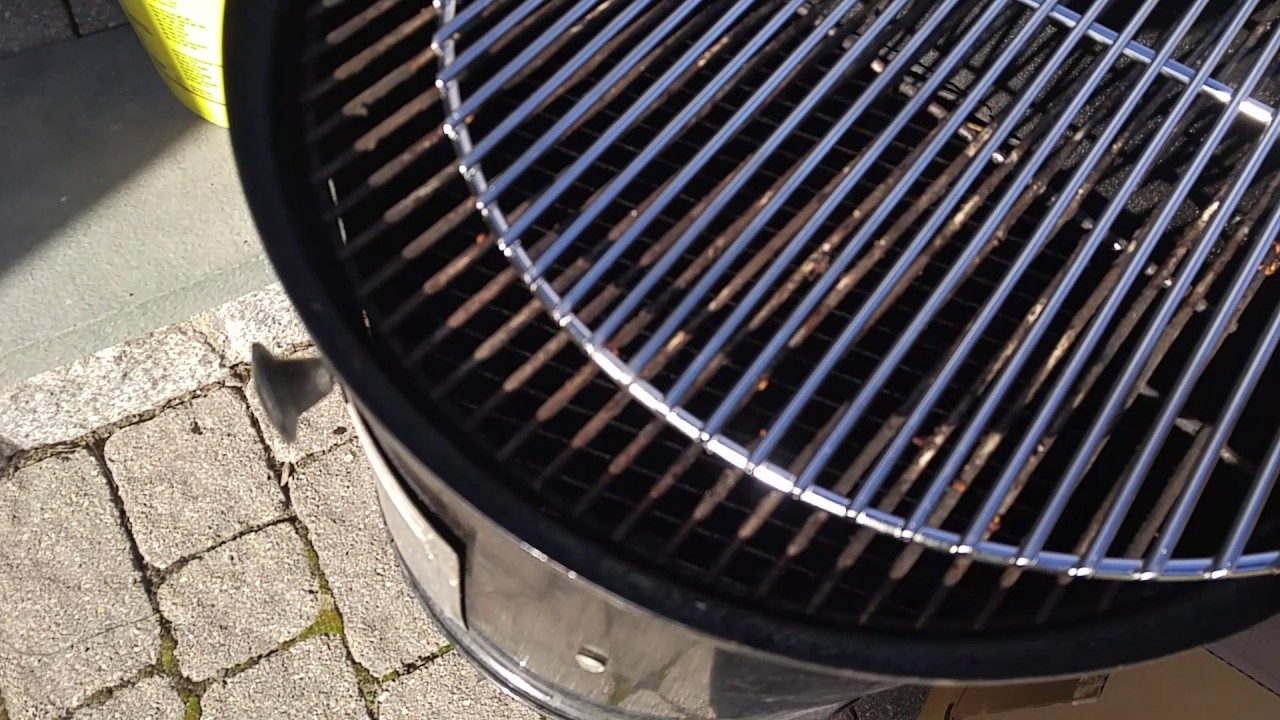 Heavy Duty 304 Stainless Grate For Weber Smokey Mountain 18.5 - YouTube