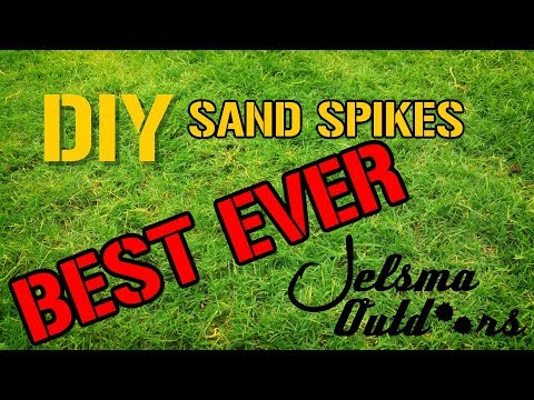 DIY - 5 TIPS FOR MAKING YOUR OWN SAND SPIKES AND HOW TO USE THEM 