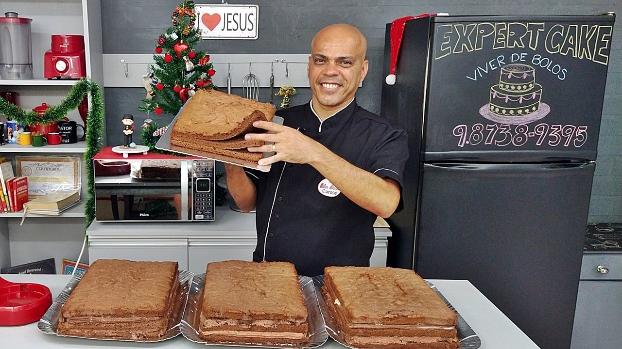 (live) Prepare Bolo De 4 Kg, Cocada Cremosa Musse Chocolate