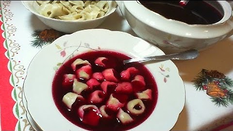 Przepis na Barszcz Czerwony Wigilijny
