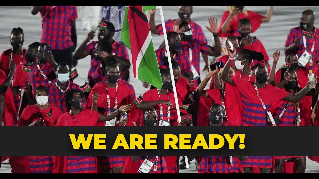 Best African Olympic Team of All Time Kenya Gets Ready During the 2024 ...