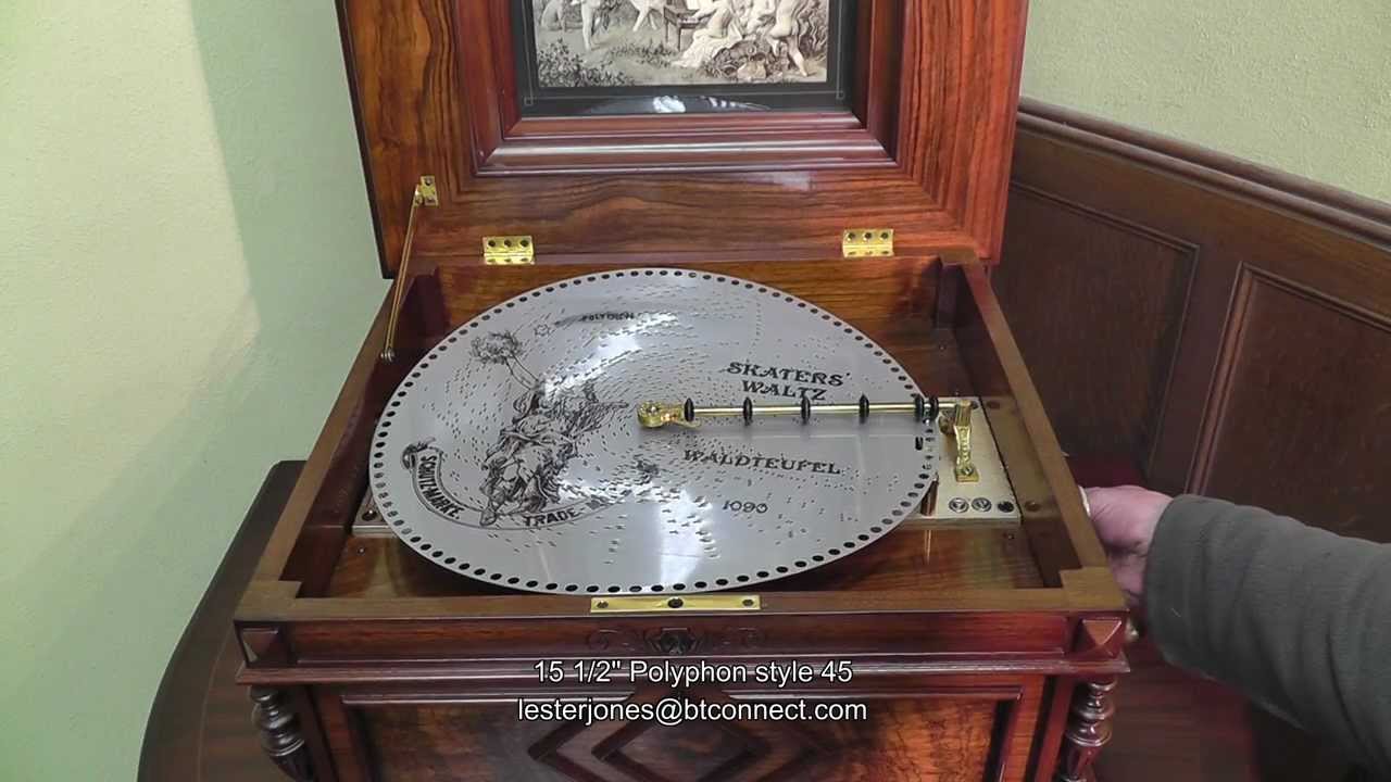 Polyphon Music Box - Large Disc Changing Music box 