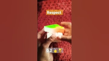 0.2🏅 FFC RUBIK CUBE record #short #FFC #1 million views #