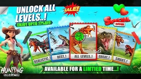 Wild Dino Hunting Gun Games 3d - Android HD Gameplay #Part 23