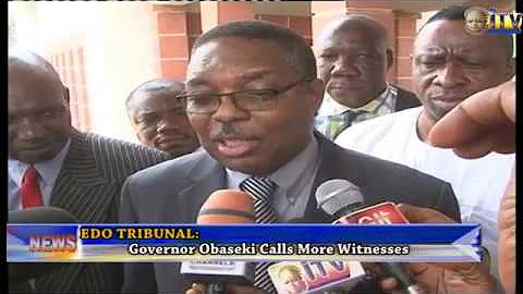 Edo Tribunal: Governor Godwin Obaseki Calls More Witness