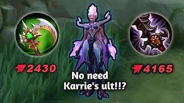 KARRIEPHOBIA MULTIPLE ATTACK SPEED BUILD (NO NEED KARRIE