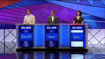 Jeopardy: What is a threesome?