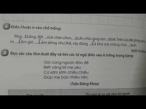 Video Cùng em học tiếng việt lớp 3 tuần 19 - youtube