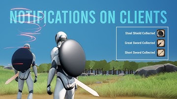 Unreal Engine 5 -  Push Notifications To Clients -  Action RPG #114