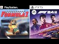 Formula 1 playstation evolution 19962024