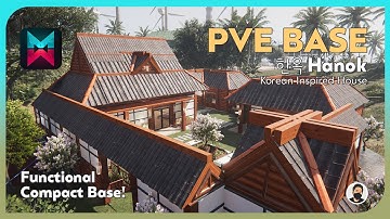 Creating Traditional Korean Hanok (한옥) Base Design | Perfect PVE Build in Once Human!