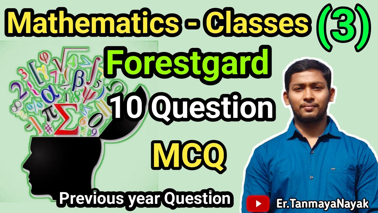 Forest guard mathematics class 3