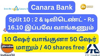 penny stocks to buy now 2024 in tamil canara bank share split and dividend dividend stocks in tamil