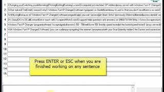 Content Spinning Program - Sentence Blender Spinner screenshot 4