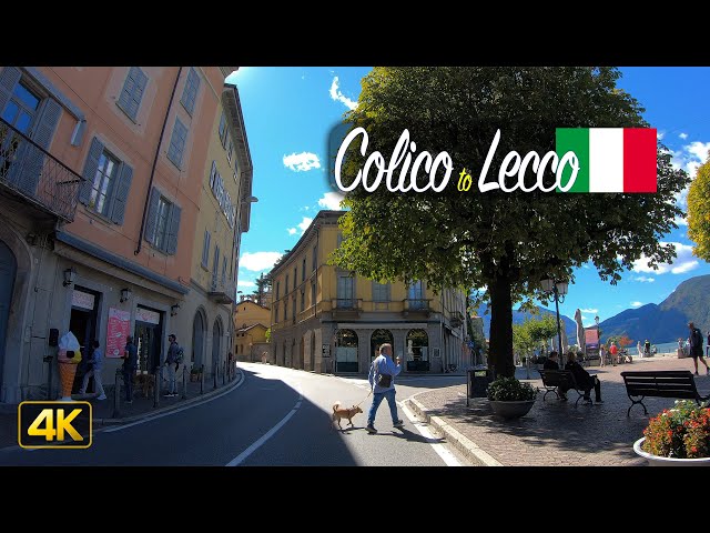 Lake Como (Lago di Como), Italy • Driving from Colico to Lecco 🇮🇹