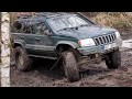 4x4 offroad Nissan Patrol Y60, Y61, Toyota Hilux, Jeep Grand Cherokee ... Christmas 2018 (4K).