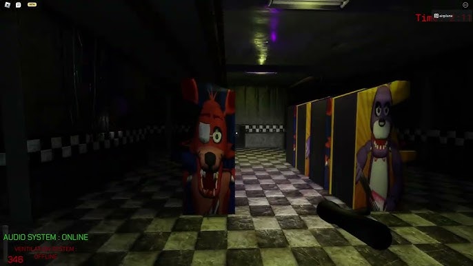 Beating First Night In Five Nights at Freddy's Doom 2 (Roblox